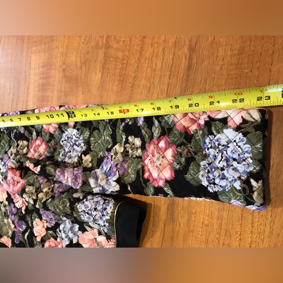 Vintage floral cropped jacket by Principles Size 12 - Picture 9 of 12